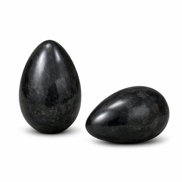 Edelstein-Ei Schungit