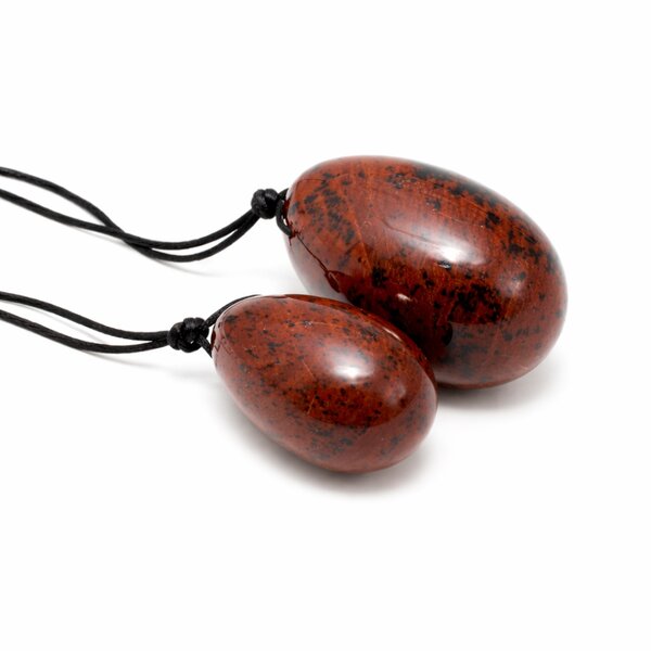 2er Set Yoni- Eier mit Rückholbändchen