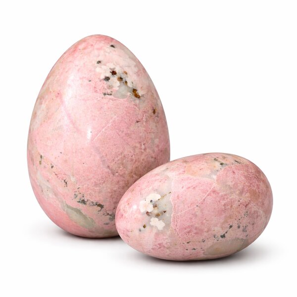 Edelstein-Ei Rhodochrosit