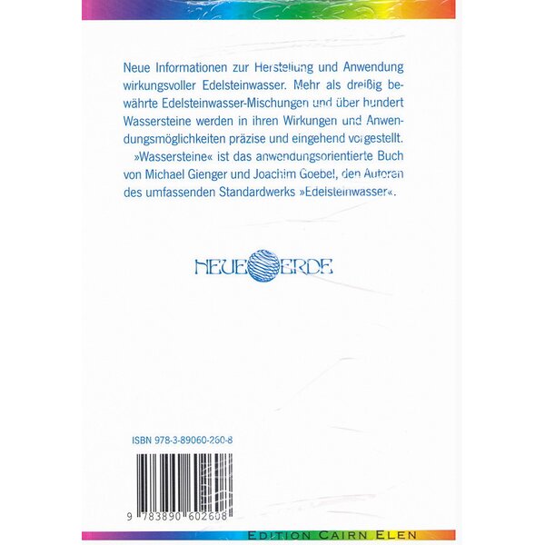 Wassersteine. Das Handbuch zum Edelsteinwasser